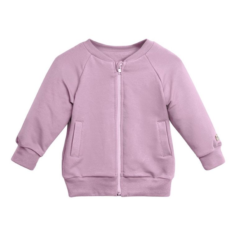 Bluza dziewczęca, rozpinana, fioletowa, Eevi