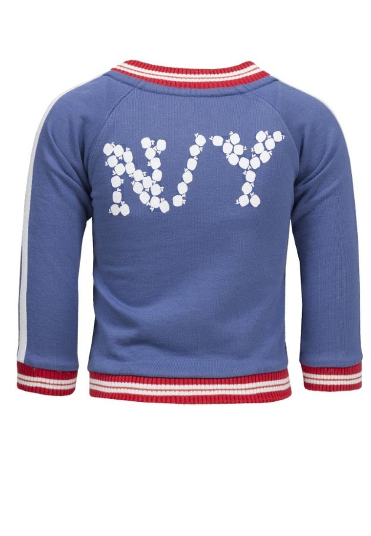 Bluza dziewczęca, rozpinana, niebieska, Lief