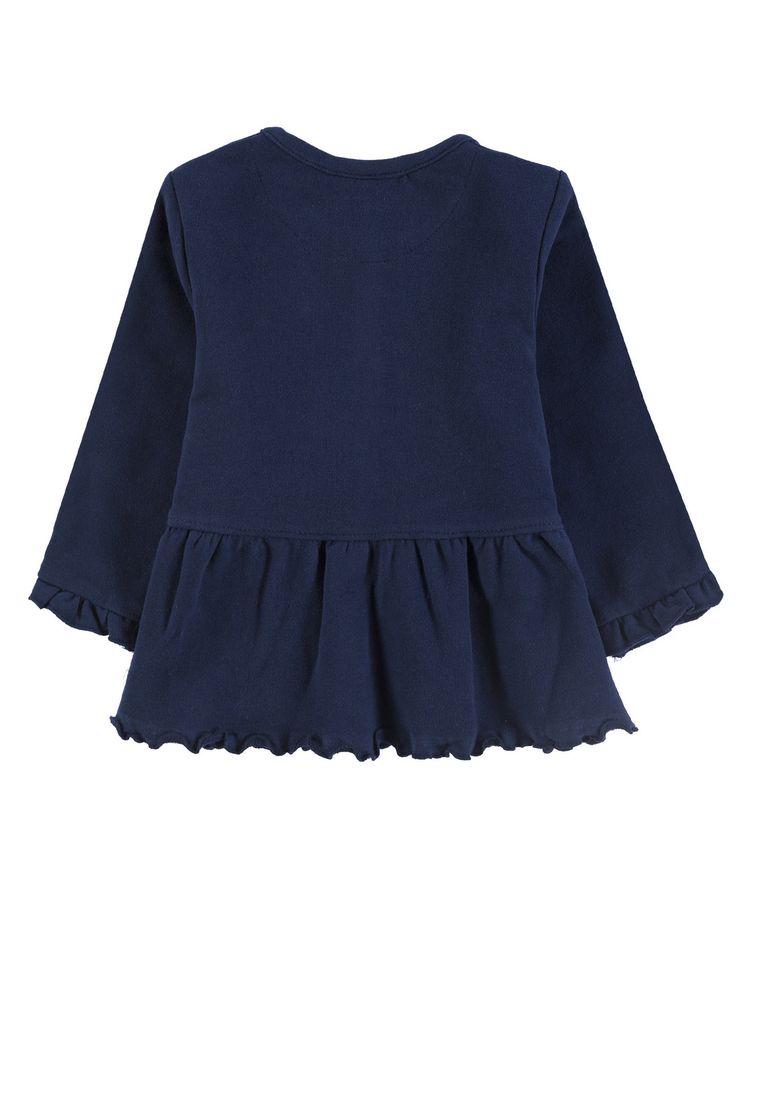 Bluza dziewczęca, rozpinana, niebieska, Tom Tailor