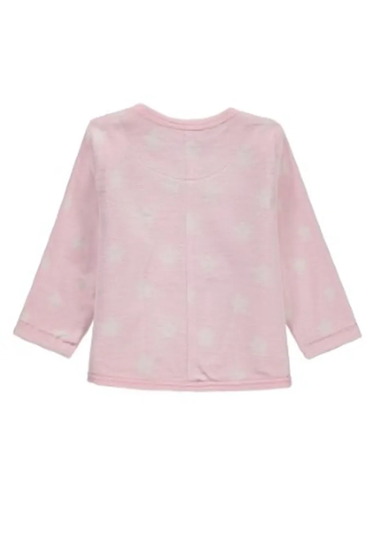 Bluza dziewczęca, rozpinana, różowa, Kanz