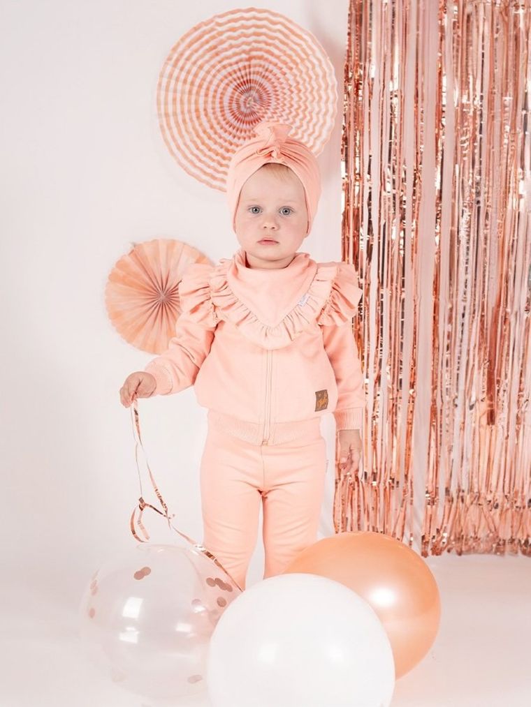 Bluza dziewczęca, rozpinana, różowa, Nicol