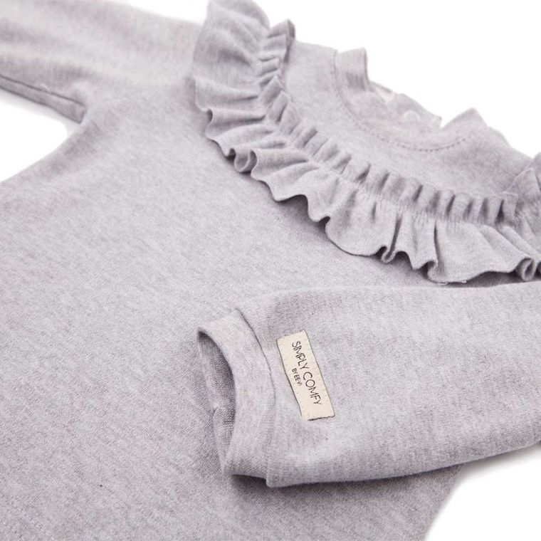 Bluza dziewczęca, szara, Eevi