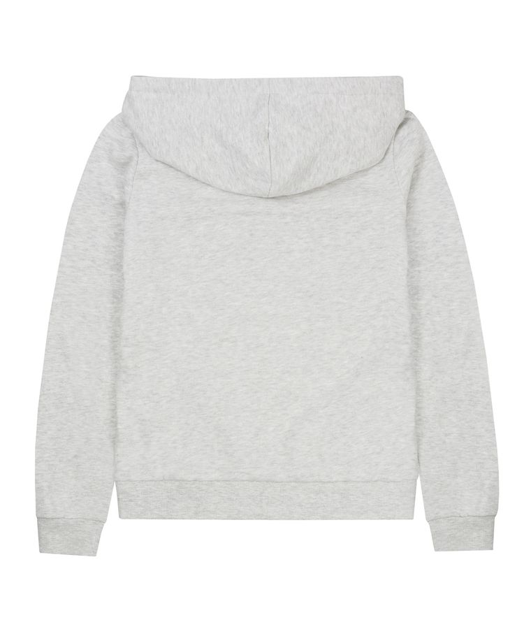 Bluza dziewczęca z kapturem, beżowa, Smile, Tom Tailor