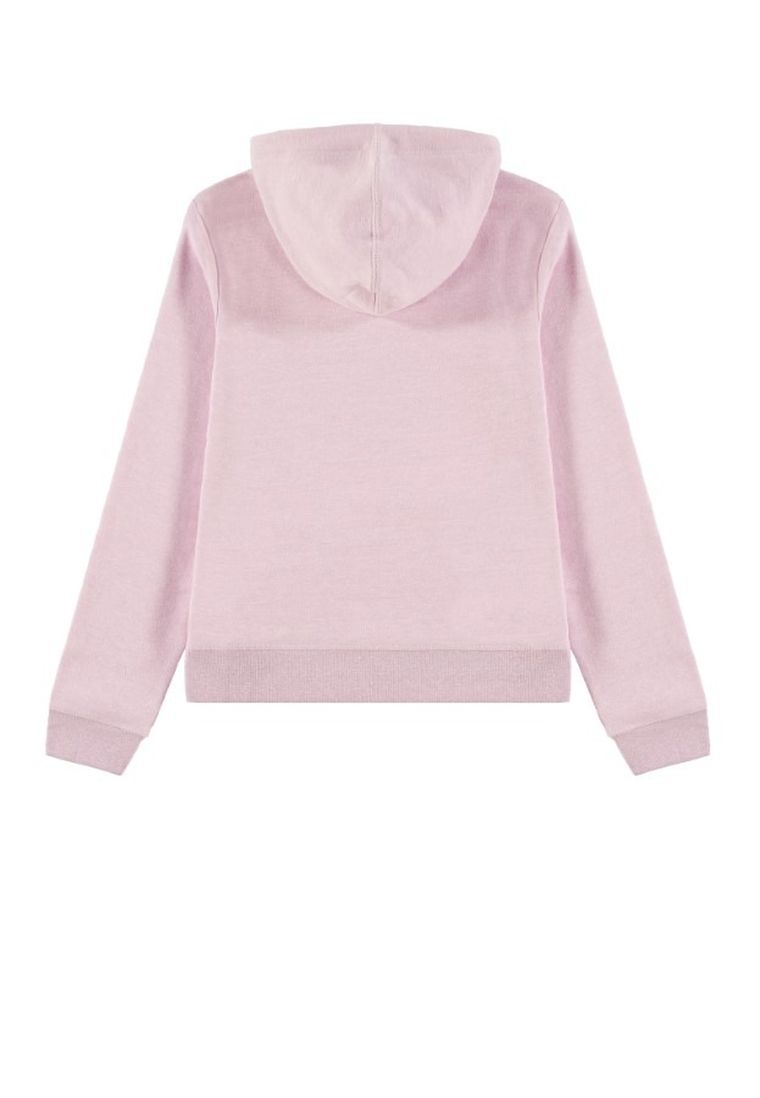 Bluza dziewczęca z kapturem, jasnoróżowa, Tom Tailor