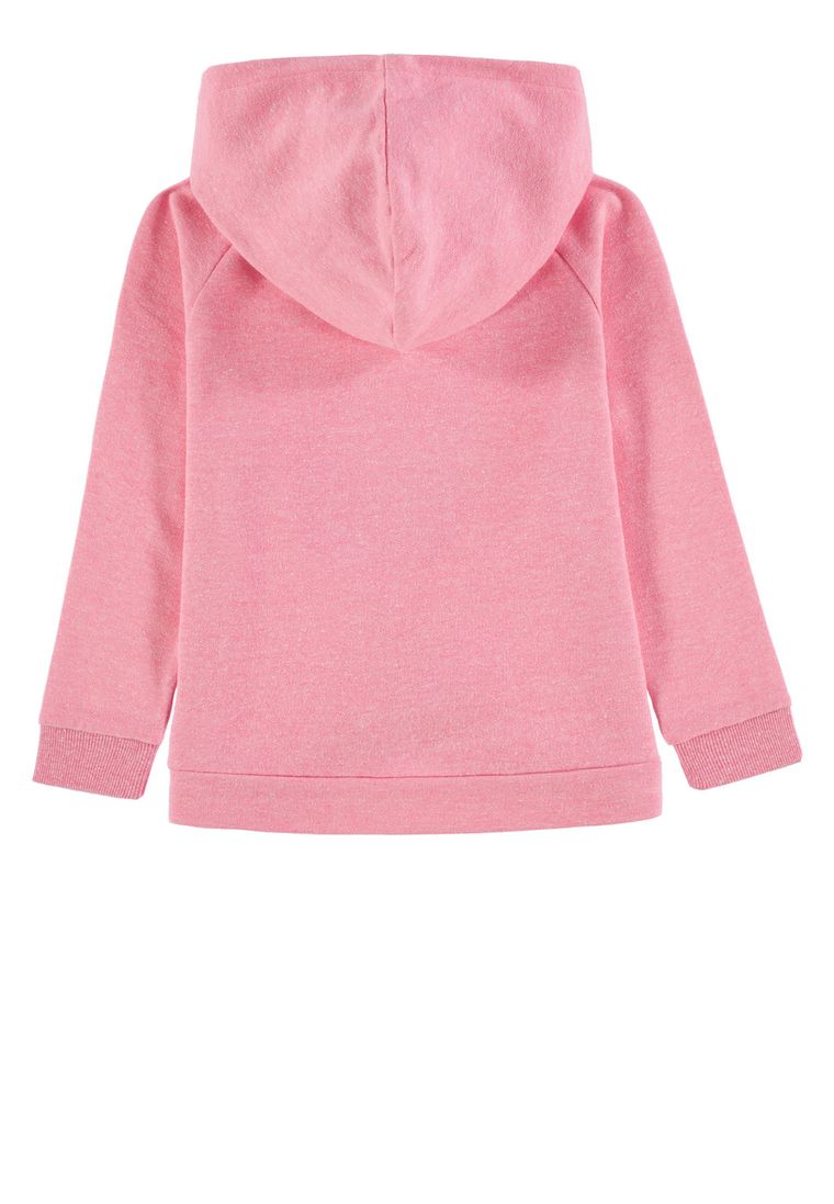 Bluza dziewczęca z kapturem, różowa, muffin, Tom Tailor