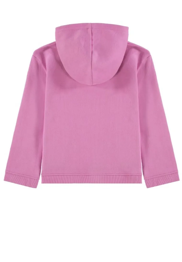 Bluza dziewczęca z kapturem, różowa, Tom Tailor