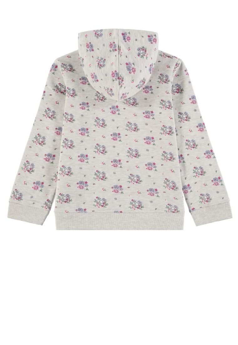 Bluza dziewczęca z kapturem, rozpinana, jasnobeżowa, Tom Tailor