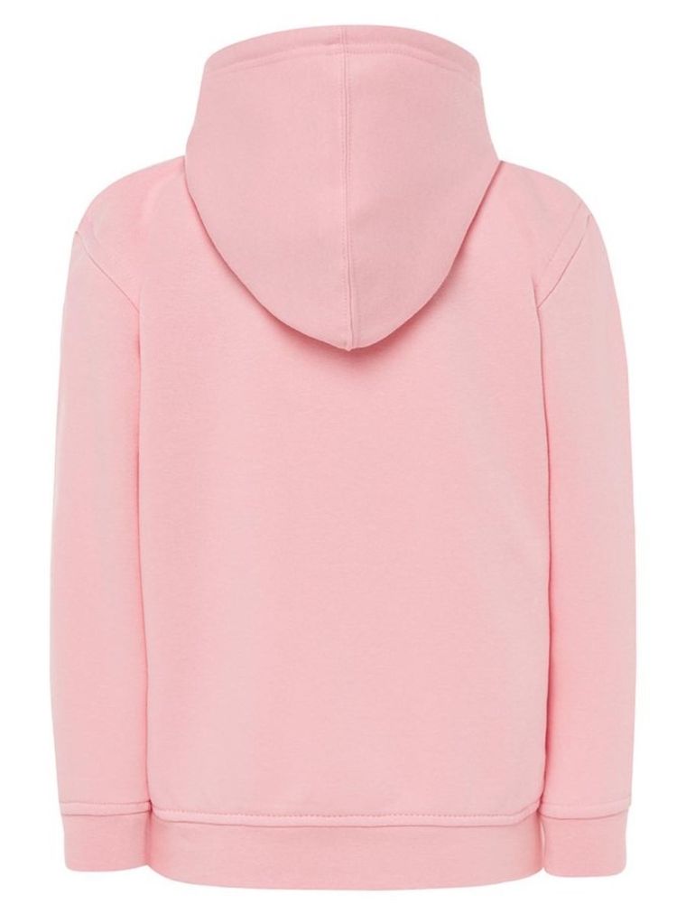 Bluza dziewczęca z kapturem, rozpinana, różowa, Tup Tup