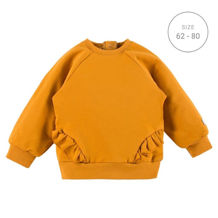 Bluza dziewczęca, żółta, Eevi