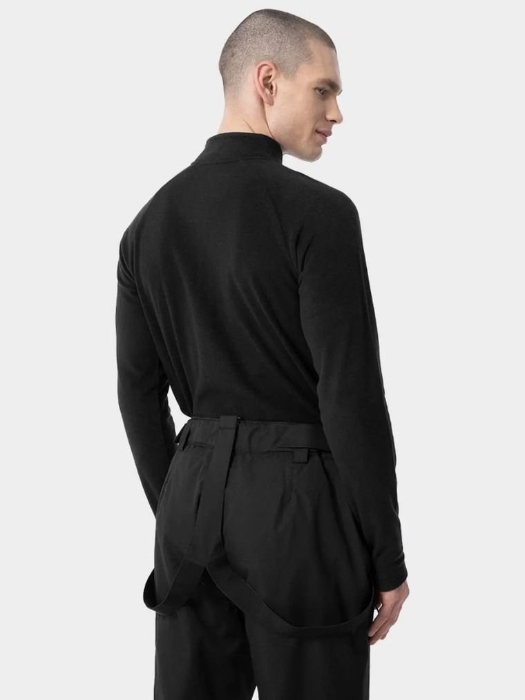 Bluza męska, polarowa, czarna, 4F