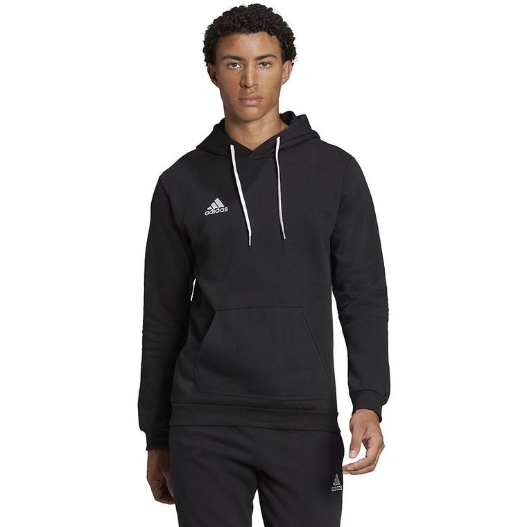 Bluza męska z kapturem, czarna, Adidas Entrada 22 Hoody