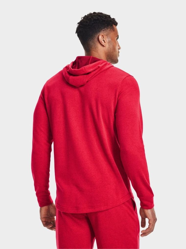 Bluza męska z kapturem, czerwona, Under Armour