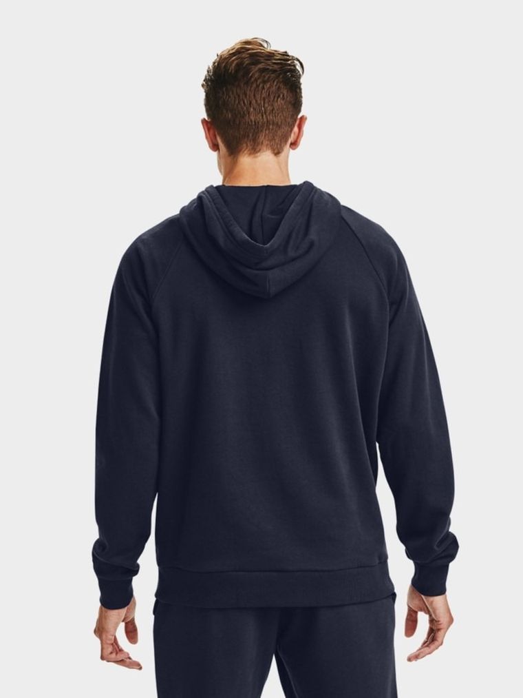 Bluza męska z kapturem, granatowa, Under Armour