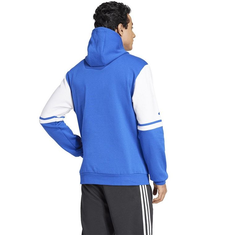 Bluza męska z kapturem, niebieska, Adidas Squadra