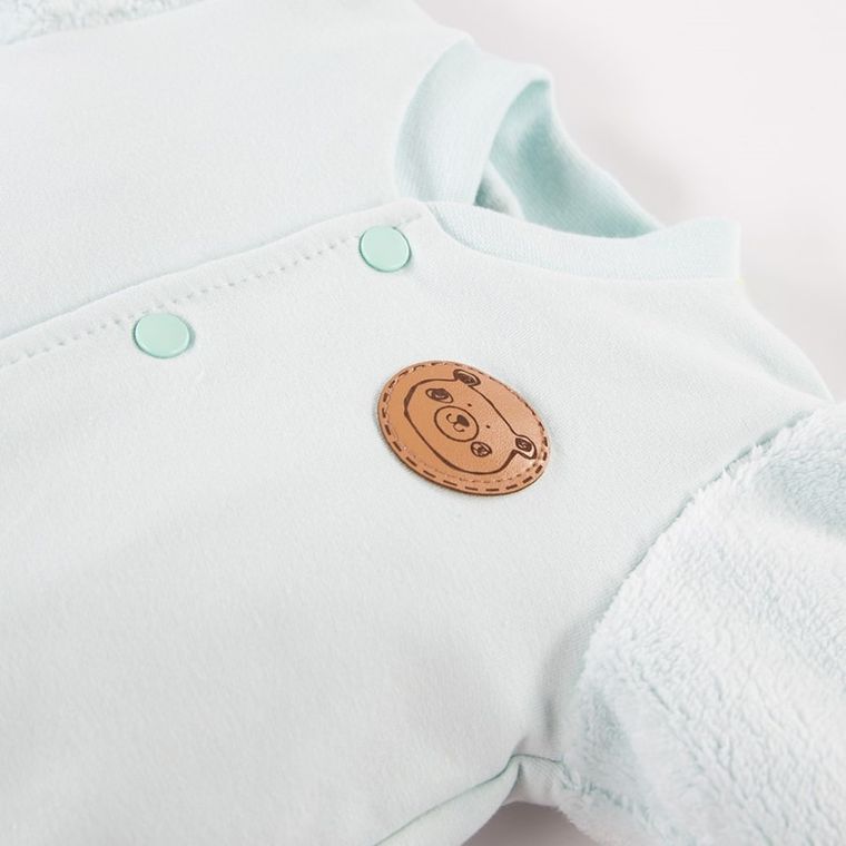 Bluza niemowlęca, rozpinana, miętowa, Big Bear, Eevi