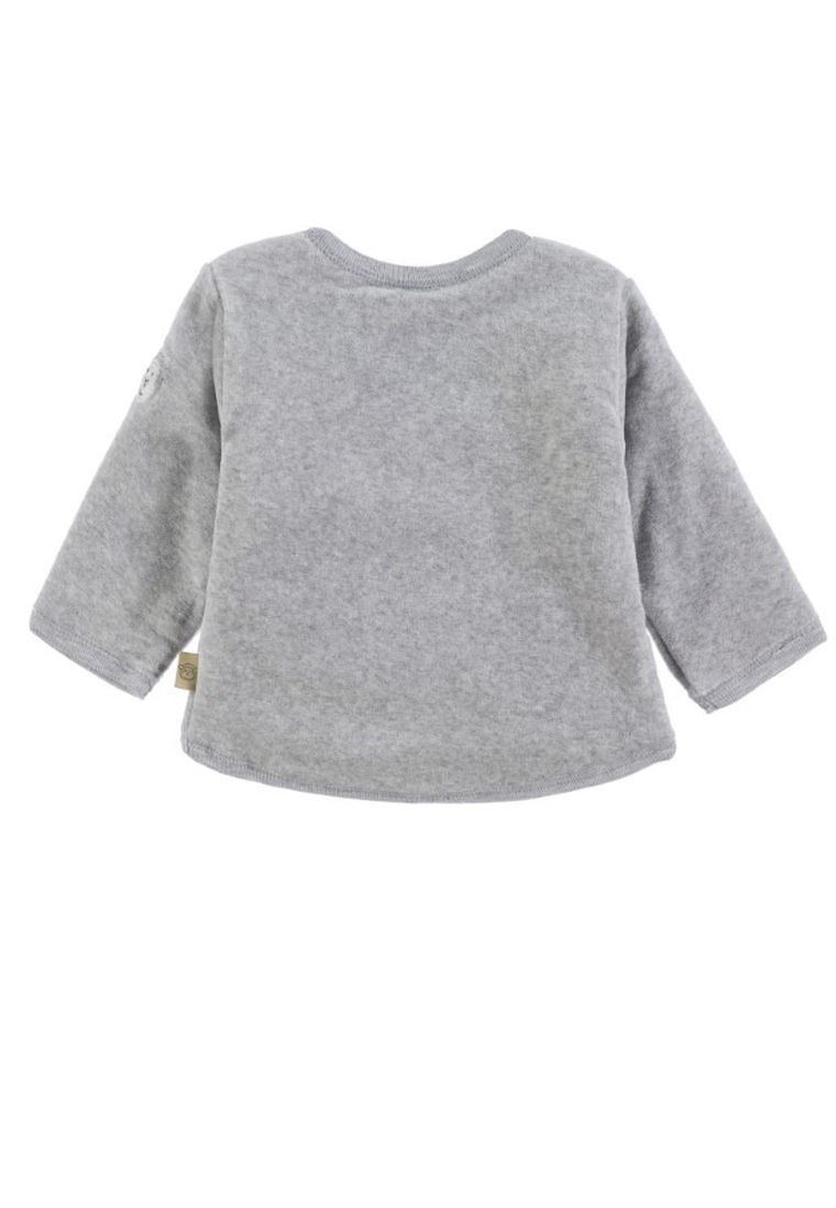 Bluza niemowlęca, rozpinana, szara, Bellybutton