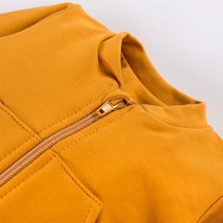 Bluza niemowlęca, rozpinana, żółta, Eevi