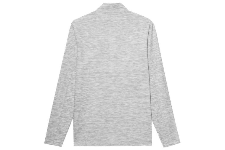 Bluza polarowa męska, rozpinana, szara, 4F