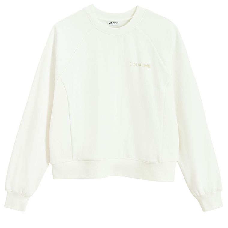Bluza w kolorze off-white NOWEAR