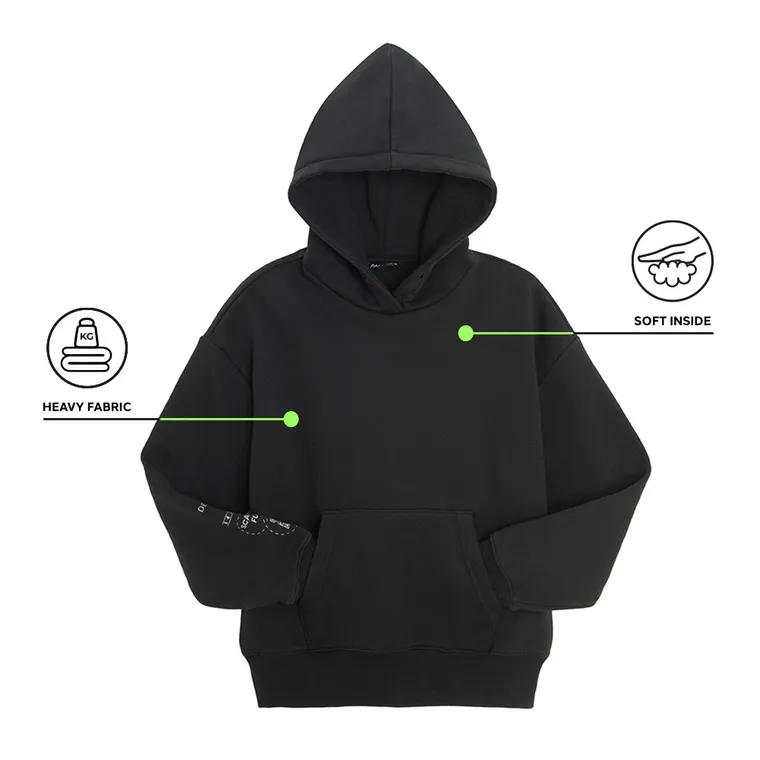 Bluza z kapturem oversize NOWEAR