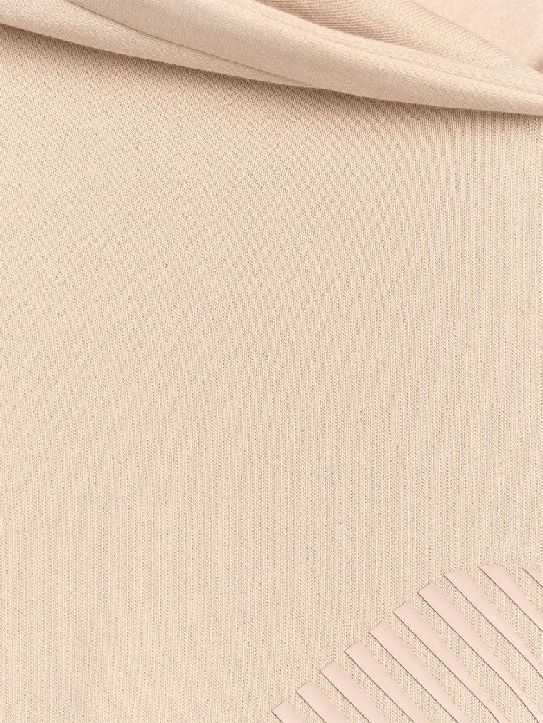 Bluza z kapturem, unisex, beżowa, 4F