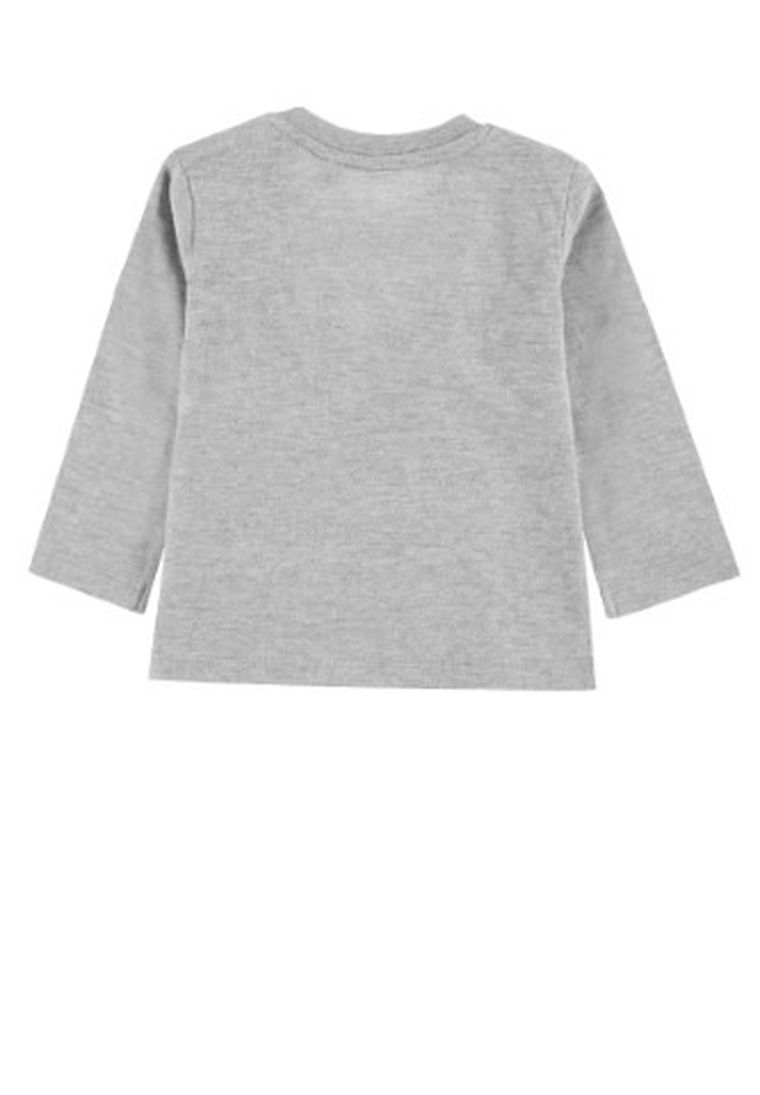 Bluzka chłopięca z długim rękawem, beżowa, Tom Tailor