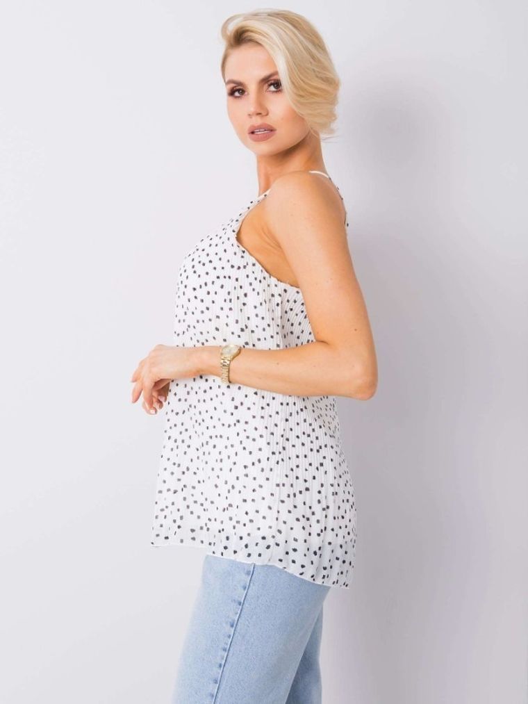 Bluzka damska bez rękawów, mix, Sublevel