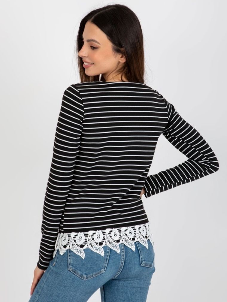 Bluzka damska z długim rękawem, mix, Lakerta