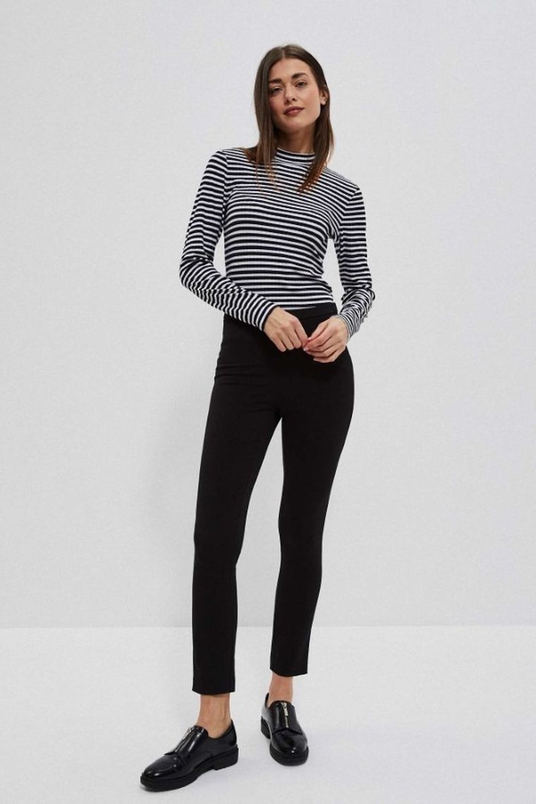 Bluzka damska z długim rękawem, mix, Moodo