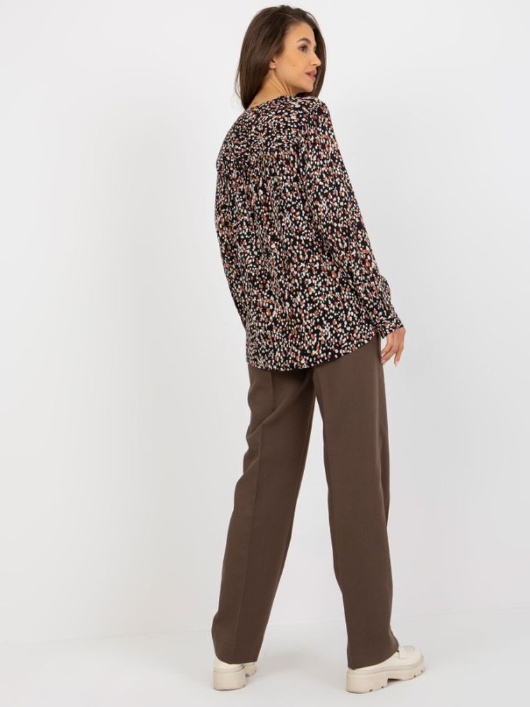 Bluzka damska z długim rękawem, mix, Sublevel