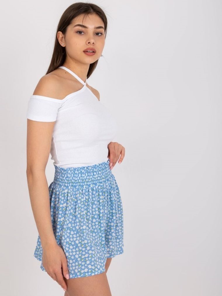 Bluzka damska z krótkim rękawem, biała, Rue Paris