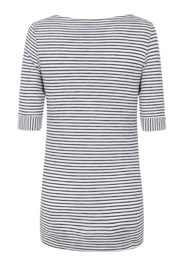 Bluzka damska z krótkim rękawem, ciążowa, biała, Bellybutton