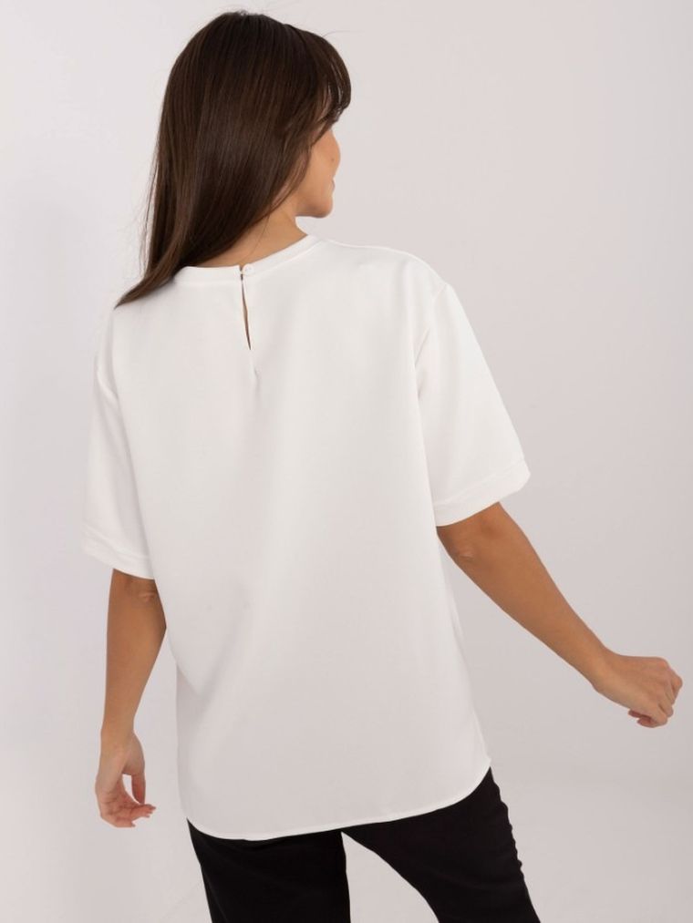 Bluzka damska z krótkim rękawem, mix, Lakerta