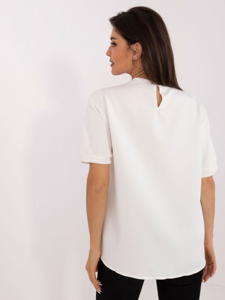 Bluzka damska z krótkim rękawem, mix, Lakerta