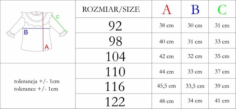 Bluzka dziewczęca z długim rękawem, biała, Nicol