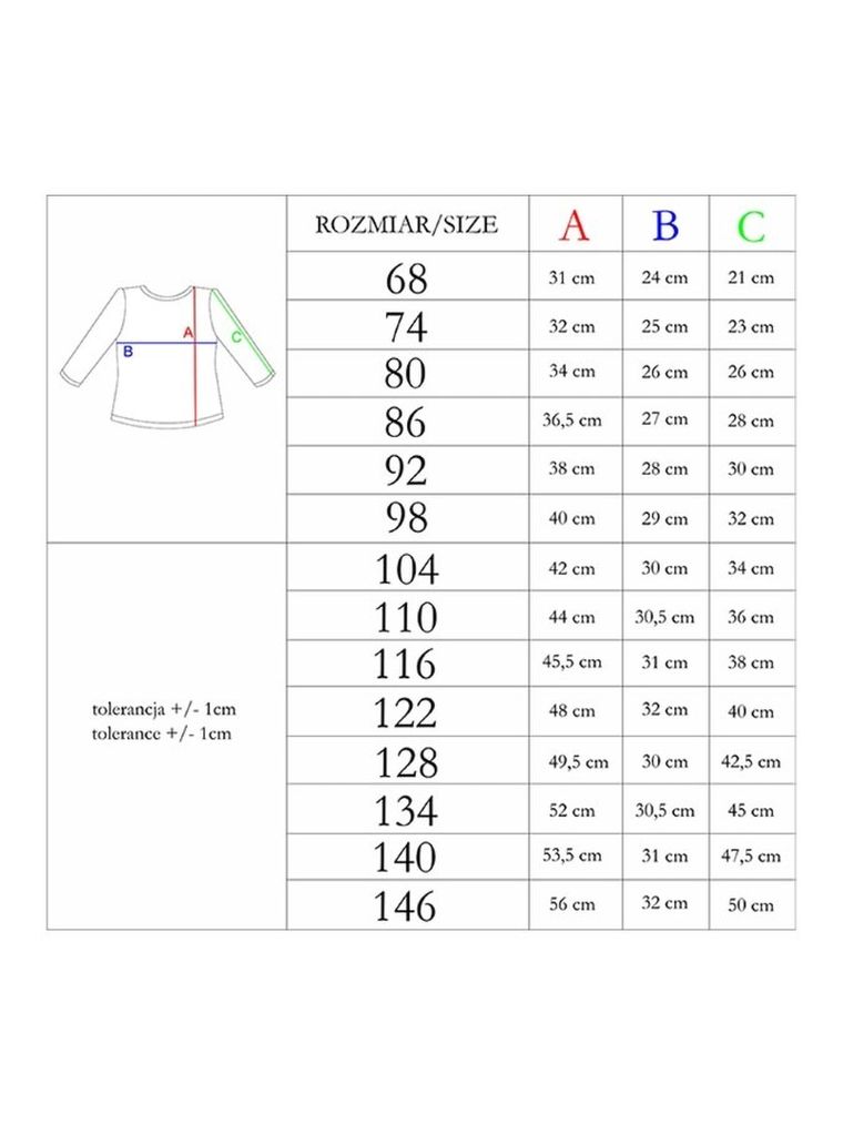 Bluzka dziewczęca z długim rękawem, ecru, Nicol