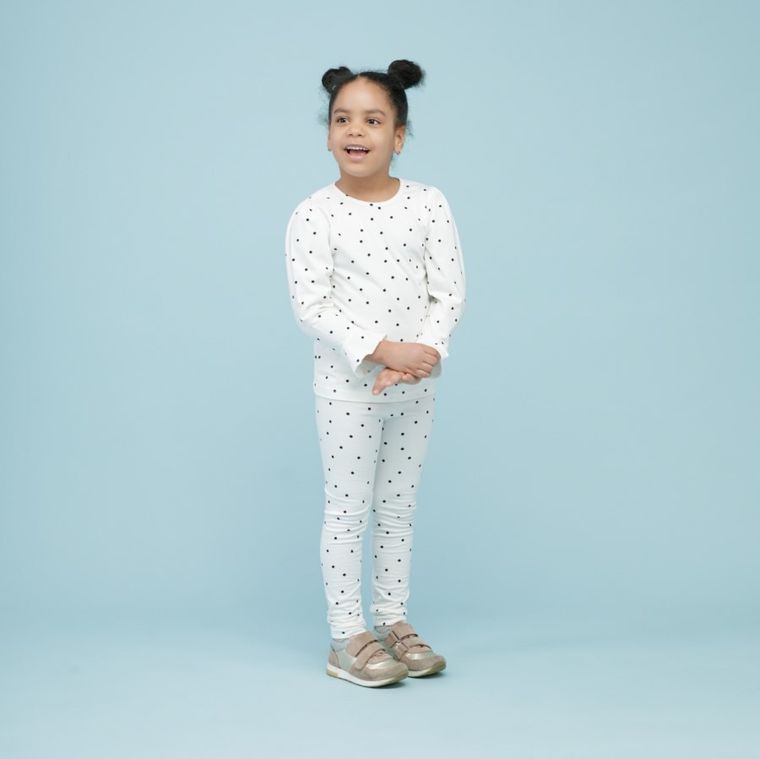 Bluzka dziewczęca z długim rękawem, ecru, Pinokio