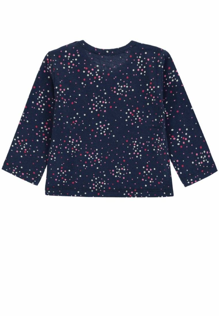 Bluzka dziewczęca z długim rękawem, niebieska, Tom Tailor