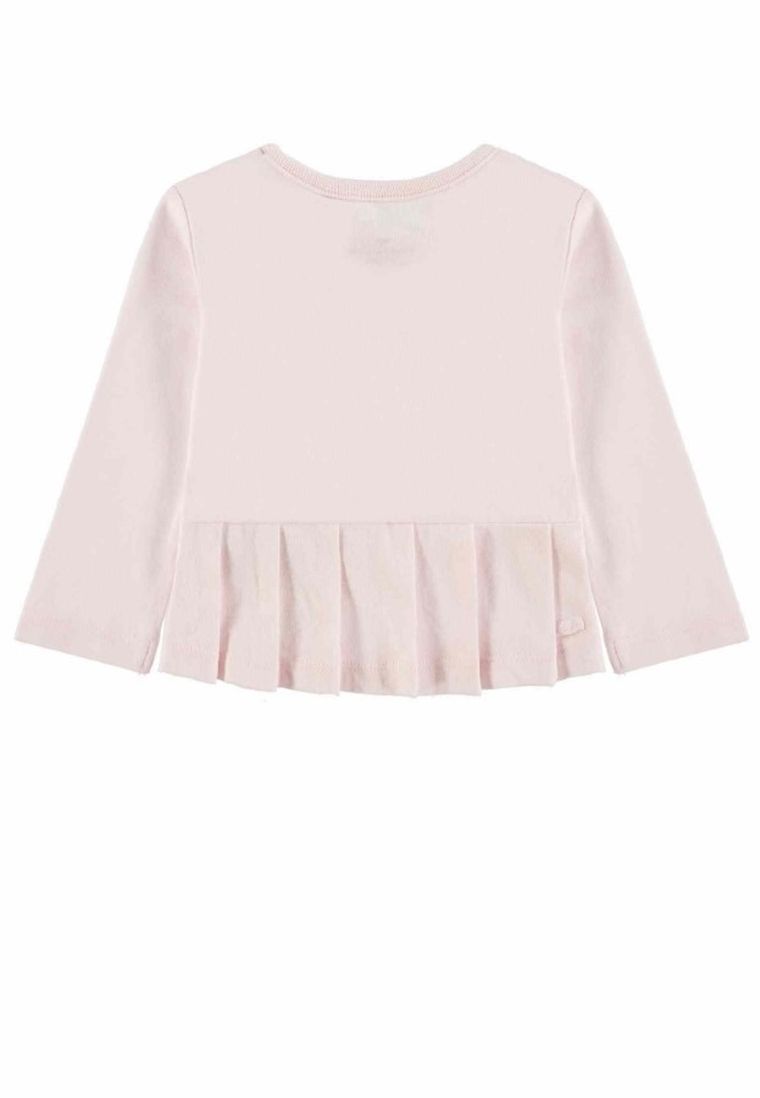 Bluzka dziewczęca z długim rękawem, różowa, Tom Tailor