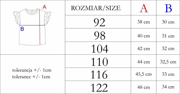 Bluzka dziewczęca z krótkim rękawem, biała, Nicol