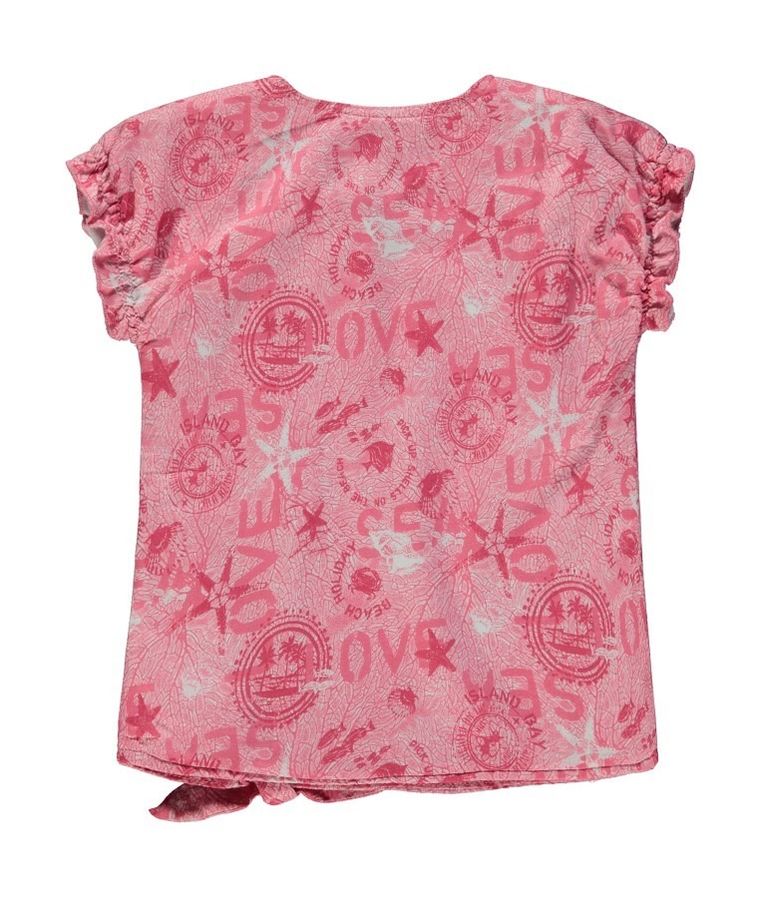 Bluzka dziewczęca z krótkim rękawem, mix, Kanz