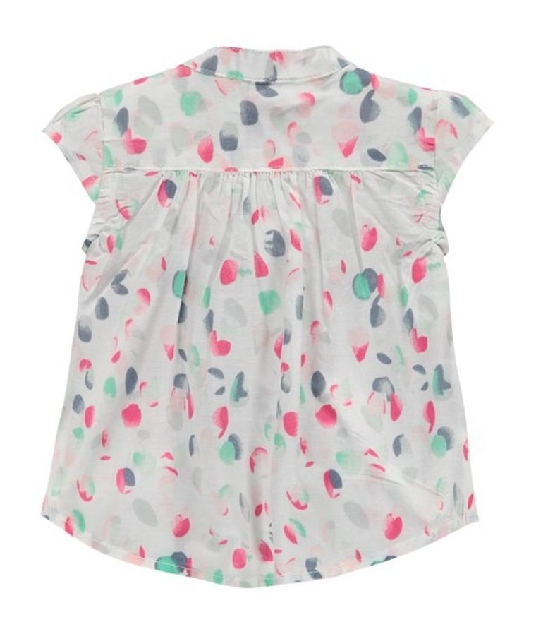 Bluzka dziewczęca z krótkim rękawem, mix, Kanz