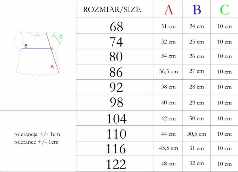 Bluzka dziewczęca z krótkim rękawem, prążkowana, różowa, Nicol