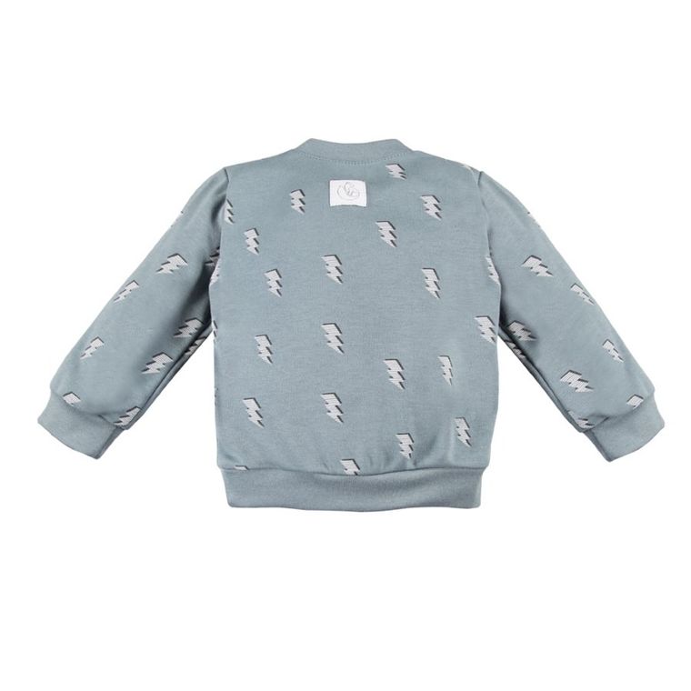 Bluzka niemowlęca z długim rękawem, zielona, La Force, Eevi