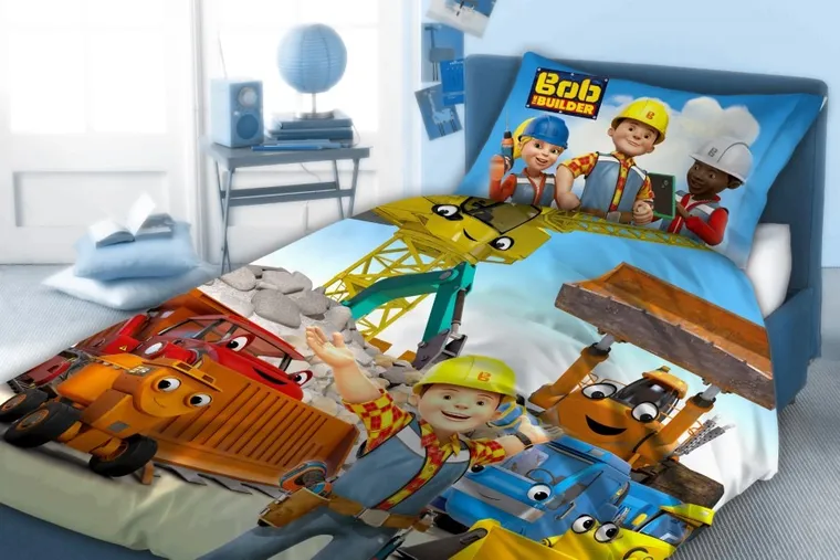 Bob Budowniczy, 2-częściowy komplet pościeli, 100-135 cm
