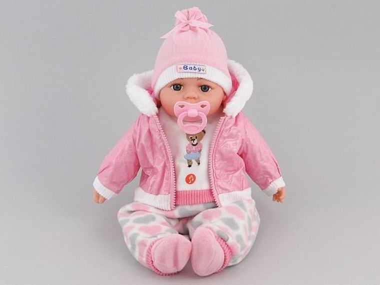 Bobas, lalka interaktywna, 45 cm