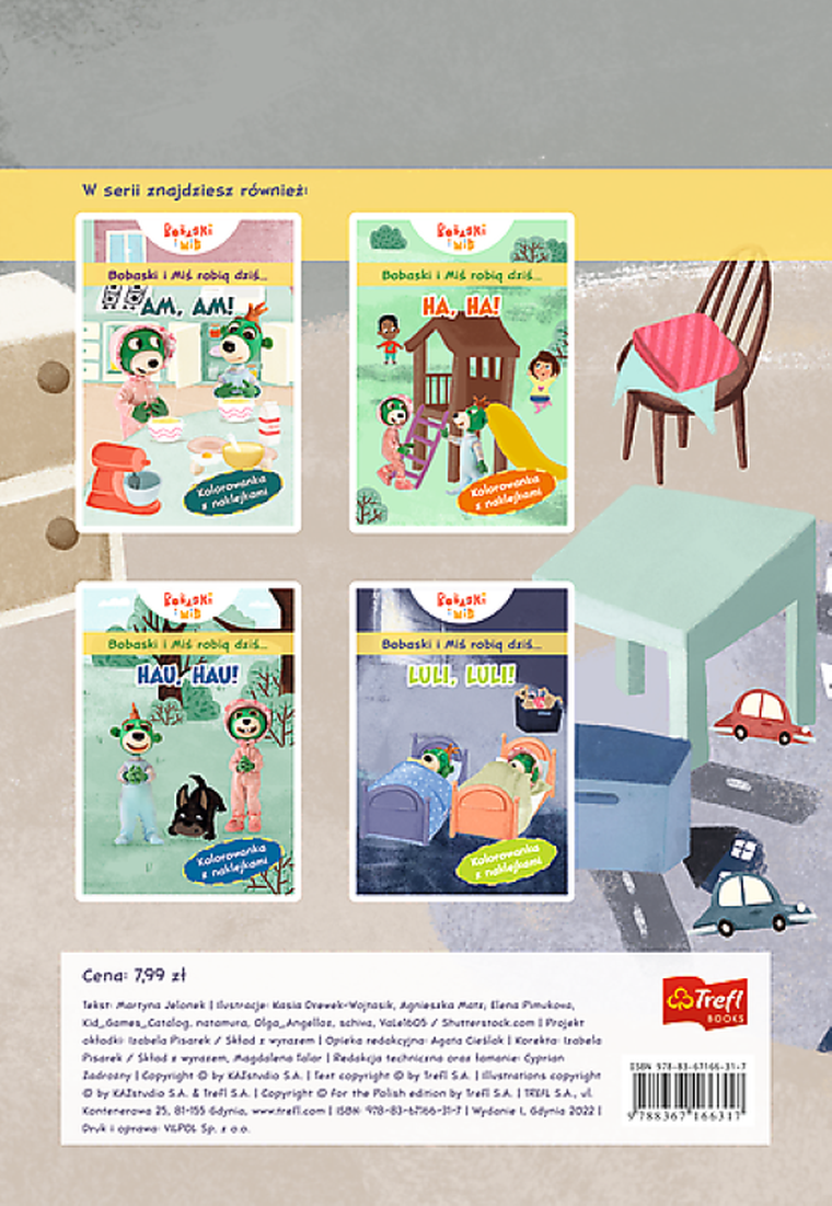 Bobaski i Miś robią dziś? Brum, brum!