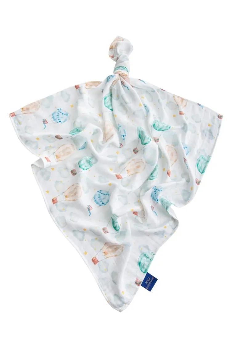 Bocioland, Balony, pieluszka bambusowa, 30-30 cm