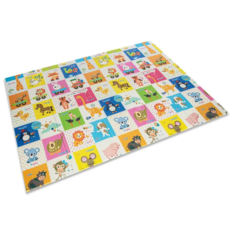 Bocioland, Happy Day, mata piankowa, składana, 150-200 cm