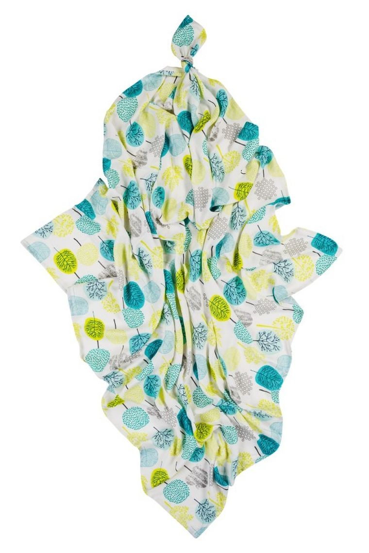 Bocioland, Las, pieluszka bambusowa, 30-30 cm